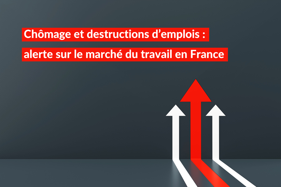La situation du marché du travail devient très préoccupante en France